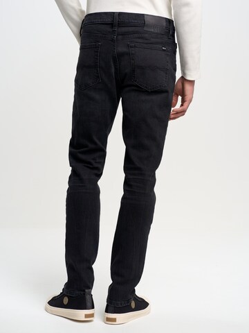 Tapered Jeans 'Terry' di BIG STAR in nero