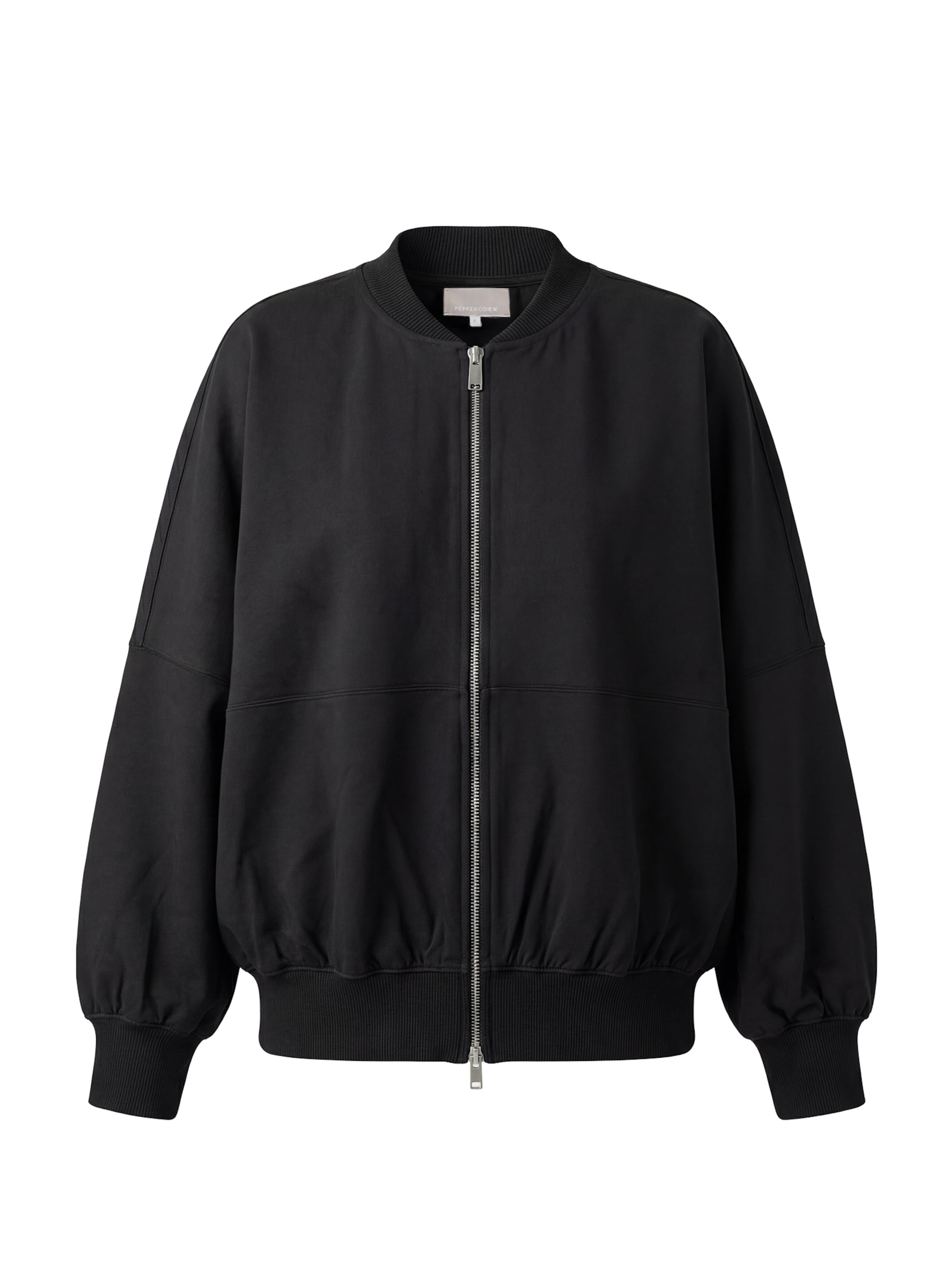Peppercorn Between-season jacket 'Mavi' in Black: front