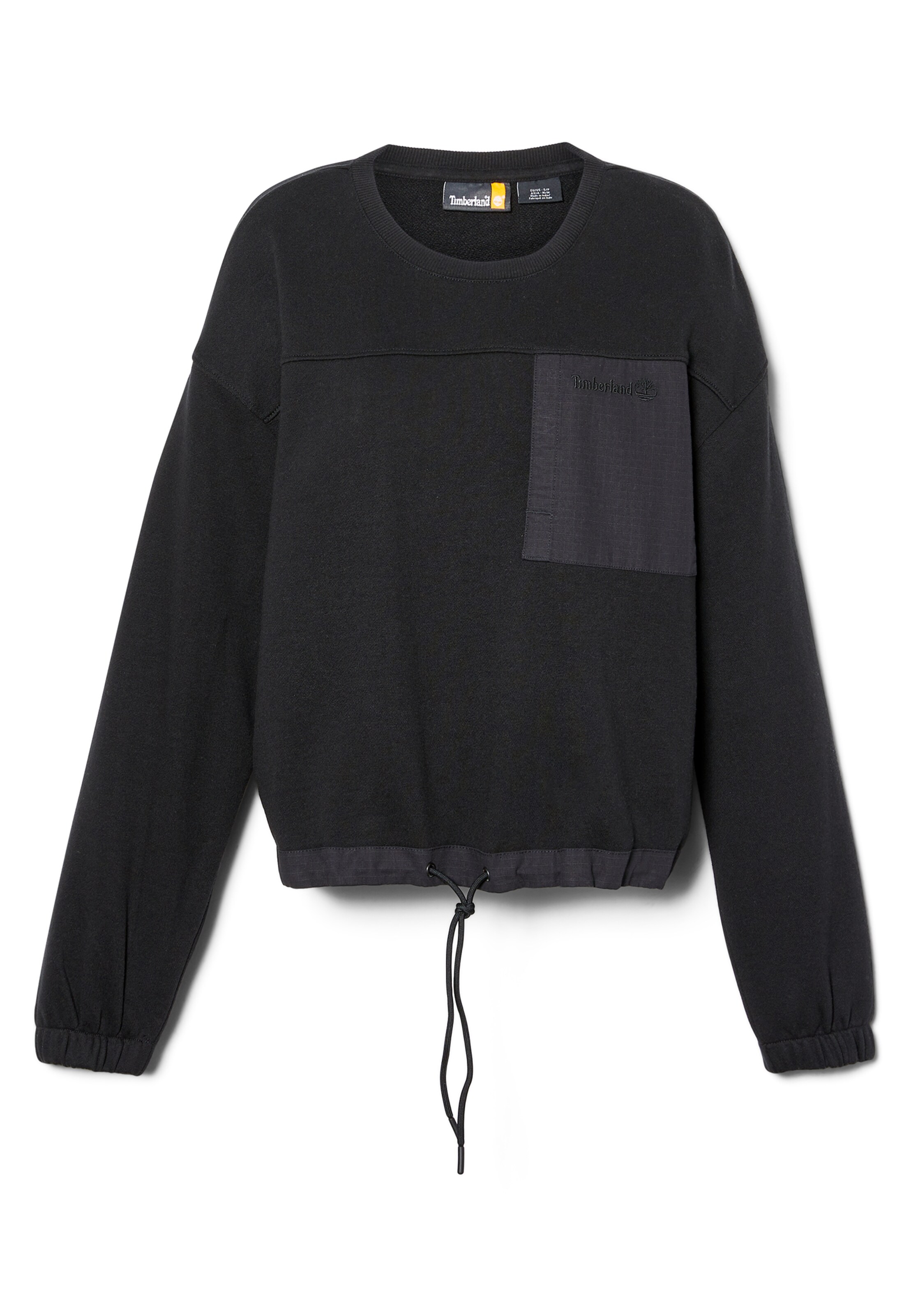 TIMBERLAND Sweatshirt in Schwarz: Vorderseite