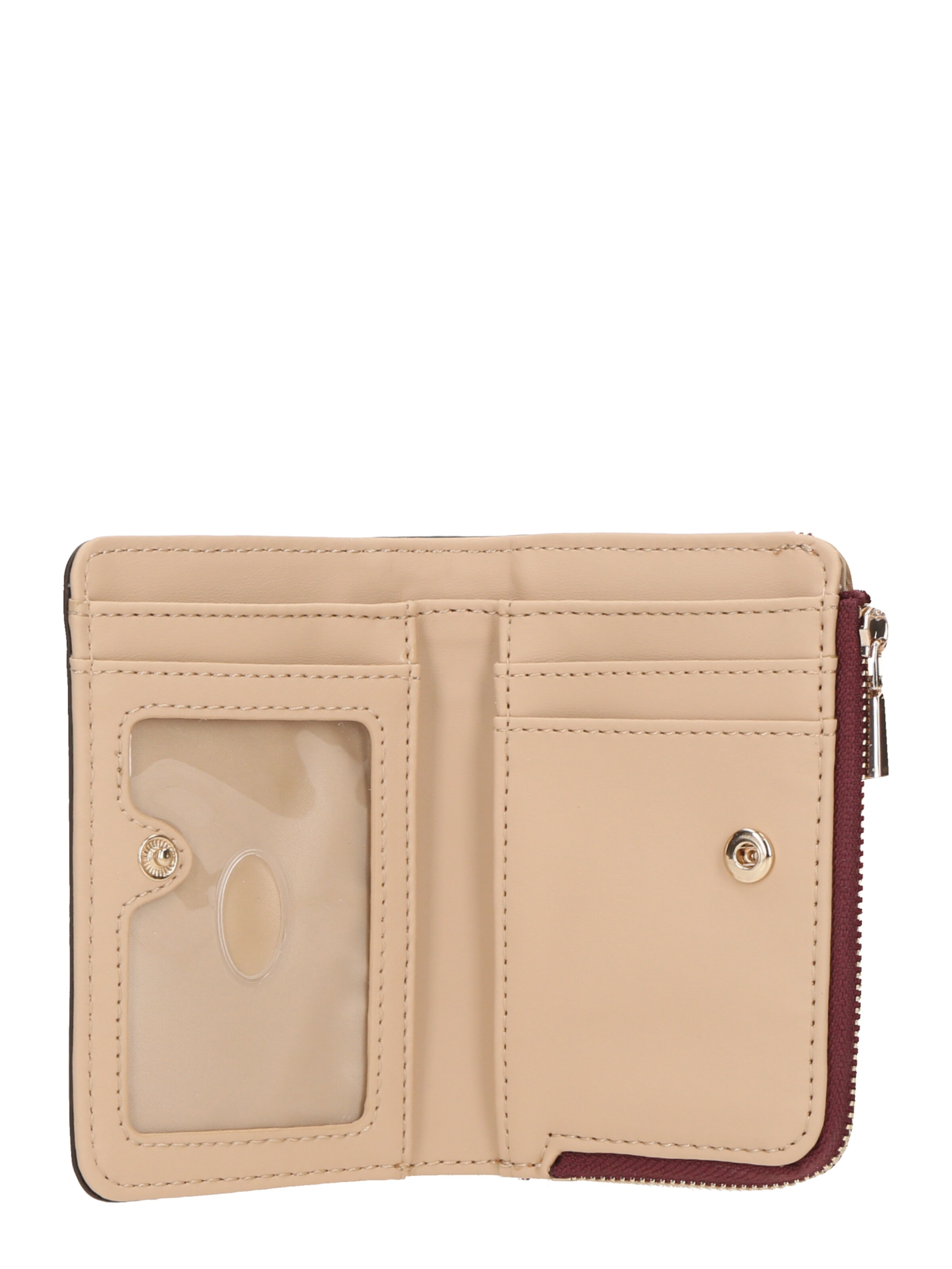 GUESS Wallet 'BOLENA SLG ZIP ARND CARD CASE' in Red