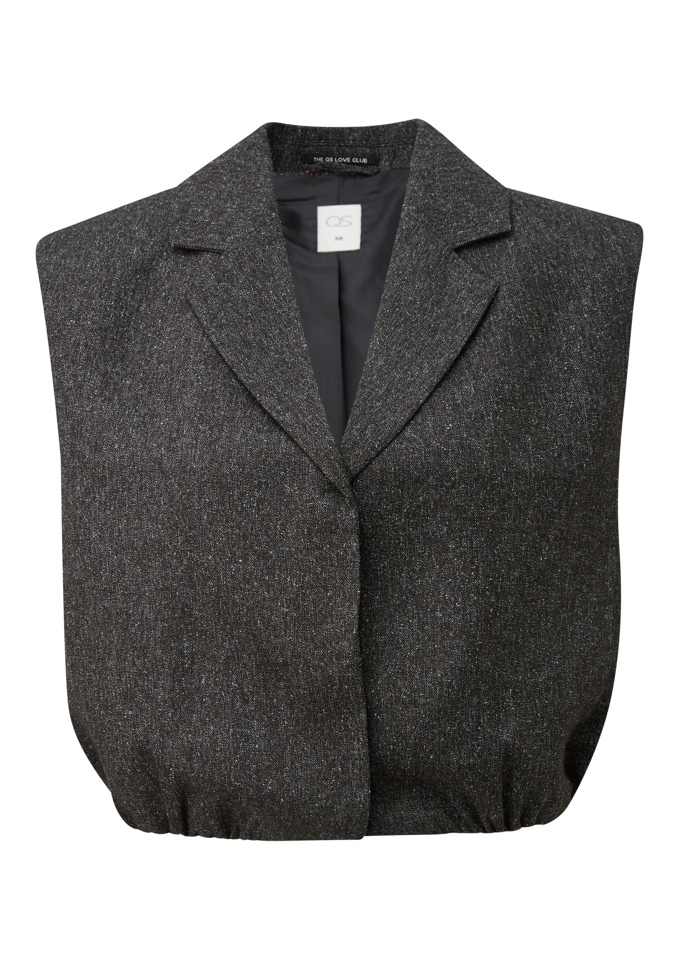 Gilet QS en gris : devant