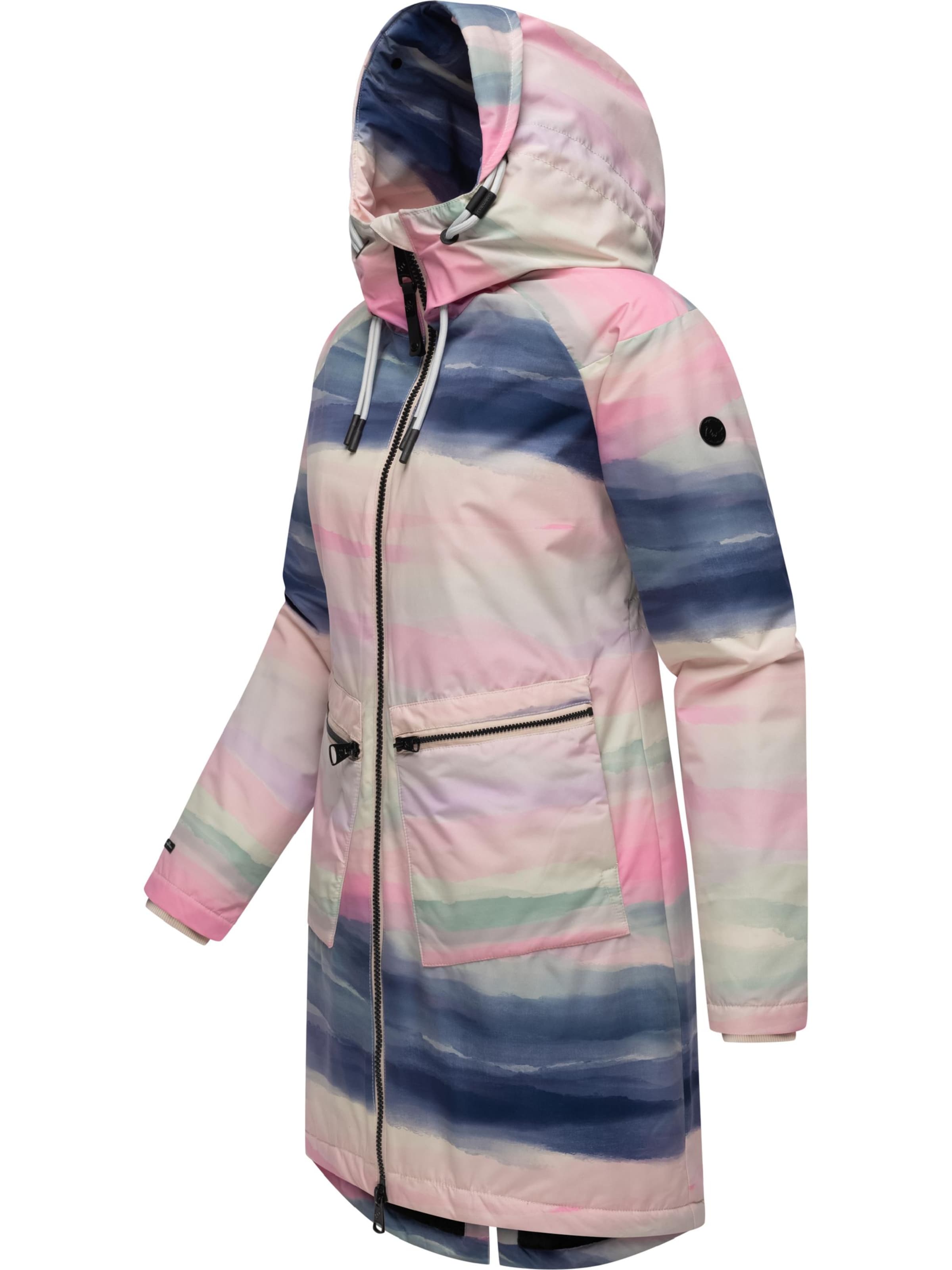 Ragwear Функциональное пальто 'Holstic' в Ярко-розовый