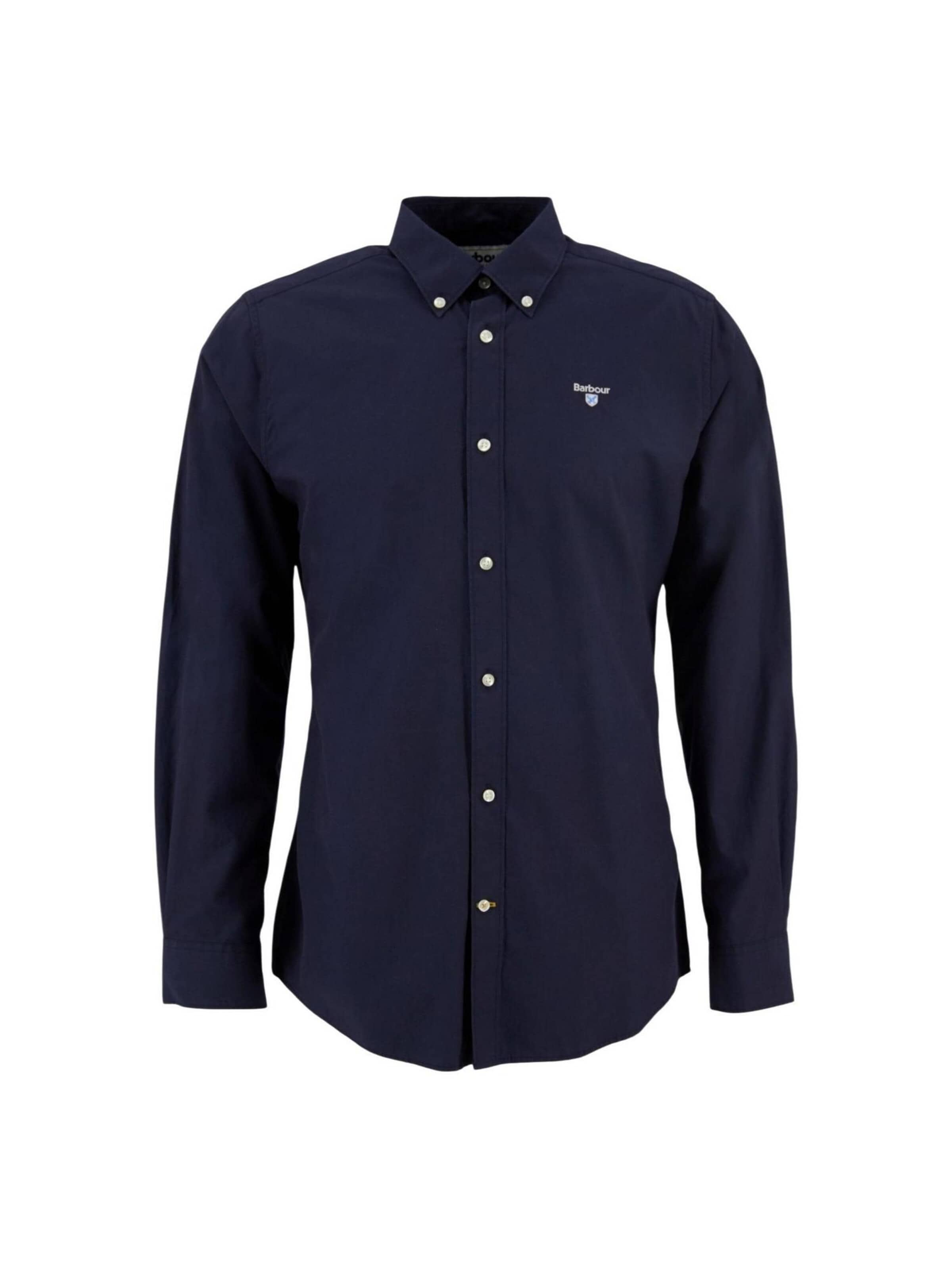 Regular fit Camicia 'TREEPORT POPLIN MSH5753' di Barbour in blu: frontale