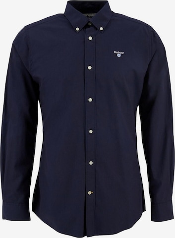 Camicia 'TREEPORT POPLIN MSH5753' di Barbour in blu: frontale