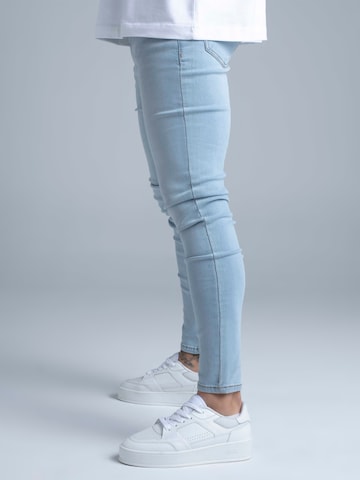 SikSilk Skinny Jeans in Blau