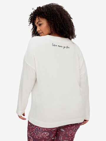 sheego by Joe Browns Sweatshirt in White
