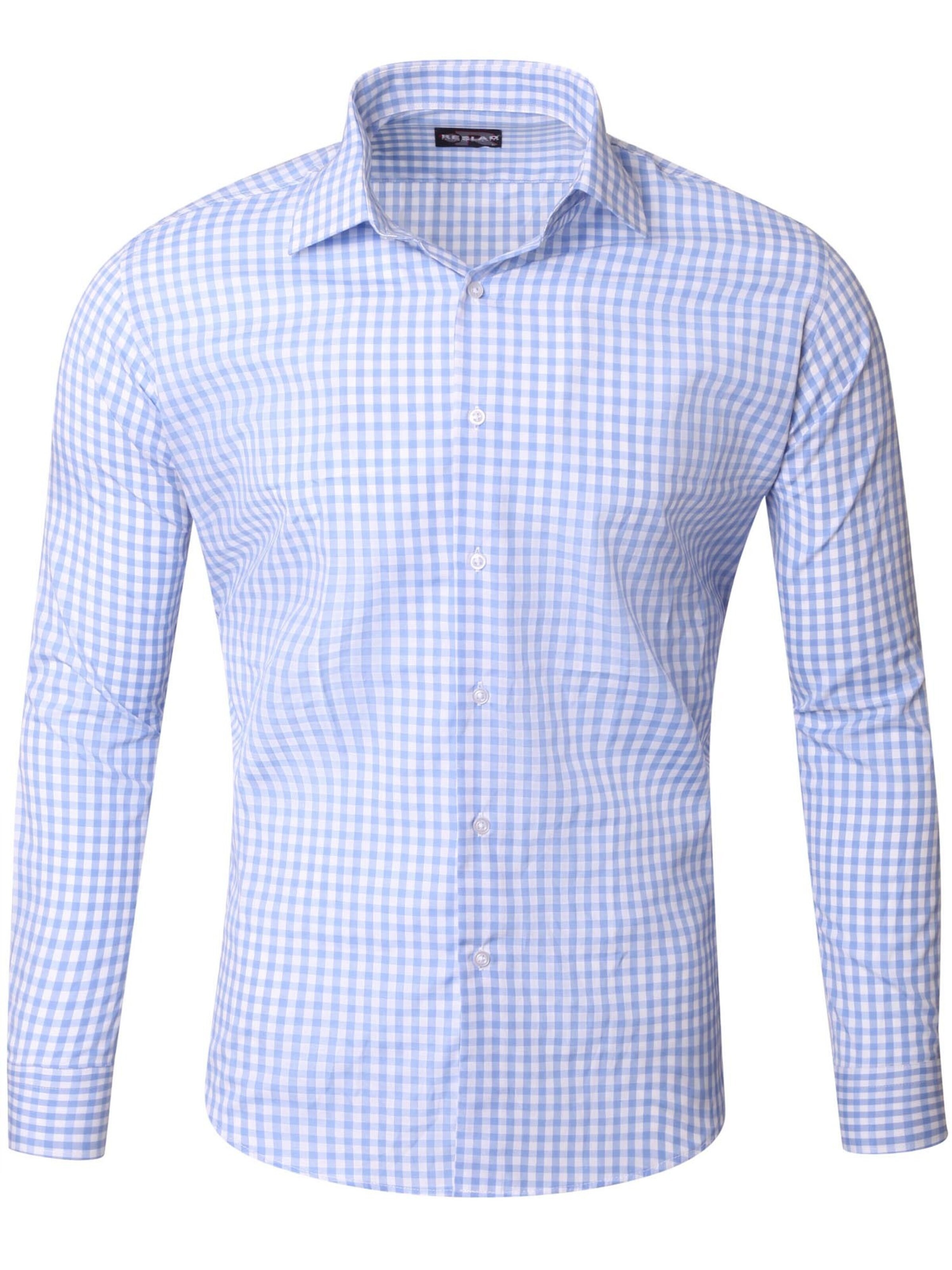 Reslad Button Up Shirt 'RS7007' in Blue: front