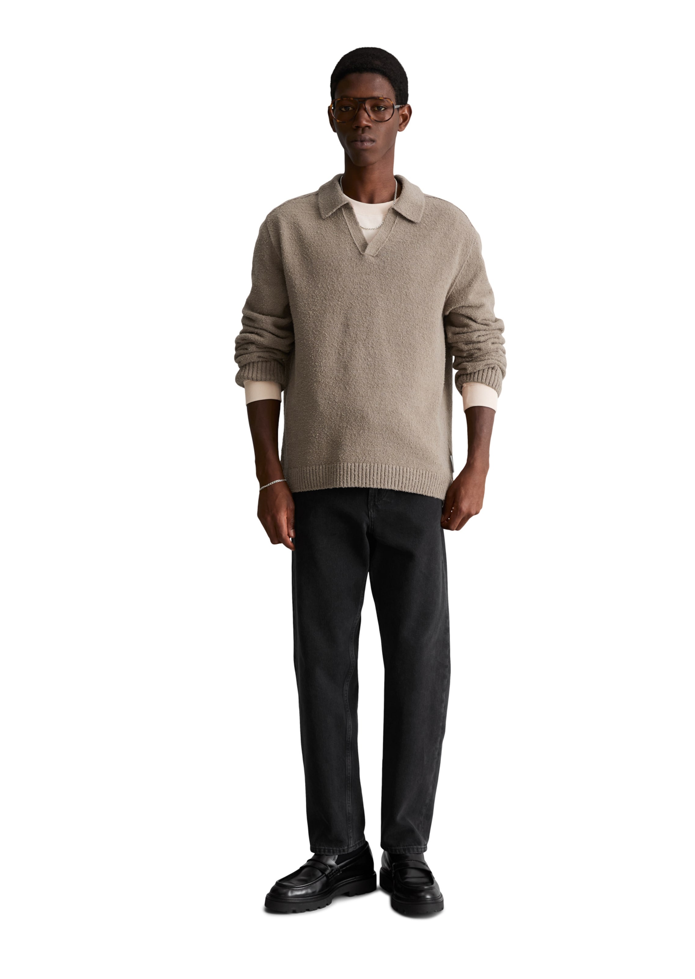T-Shirt Marc O'Polo DENIM en marron