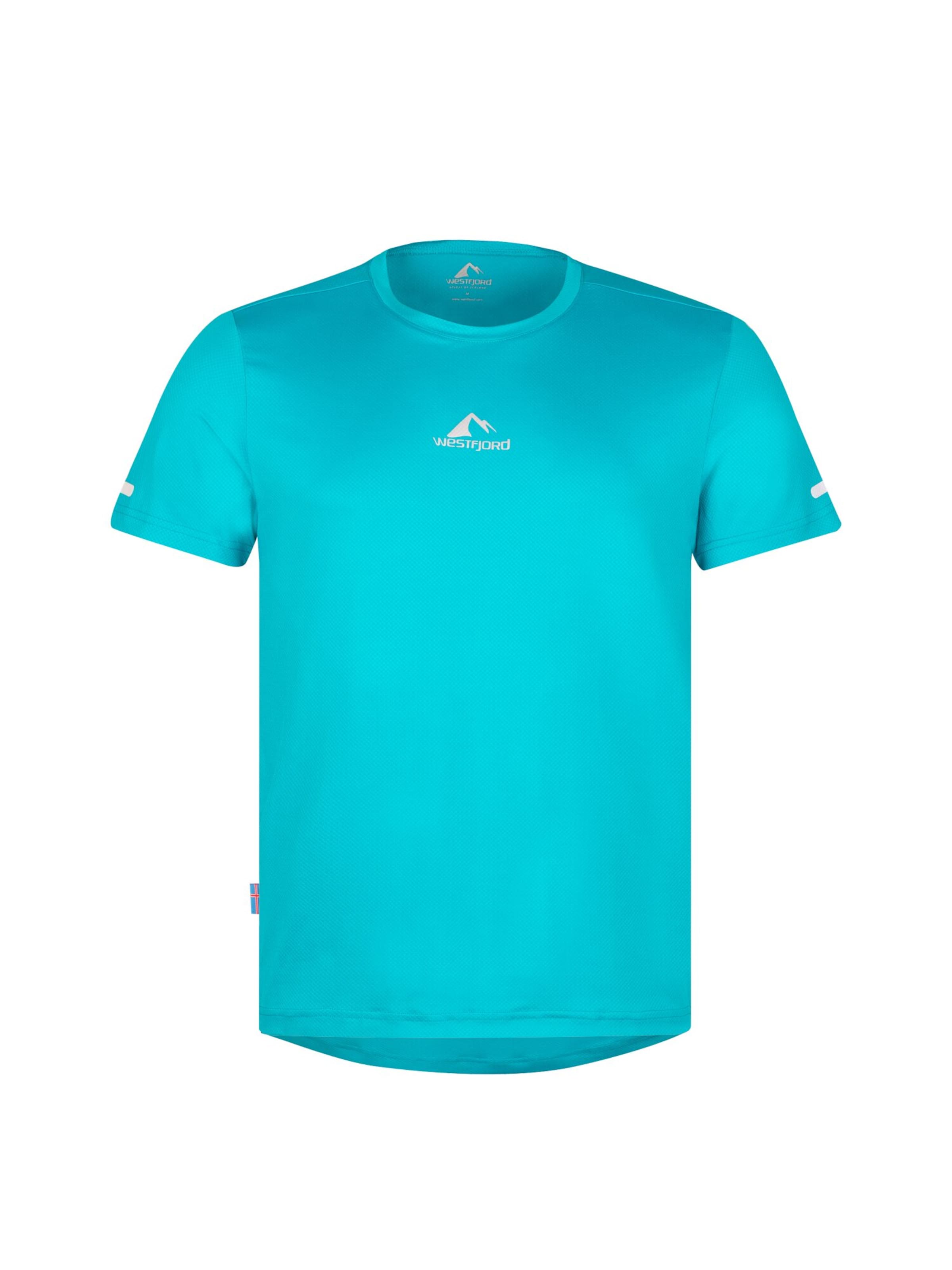 WESTFJORD Funktionsshirt‌‌‌ in Blau: Vorderseite