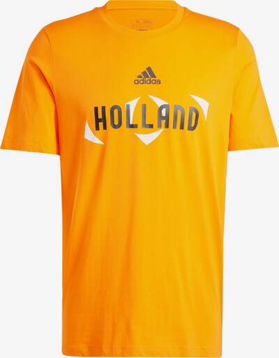 ADIDAS PERFORMANCE Functioneel shirt 'UEFA EURO24™ ' in de kleur Oranje / Zwart / Wit, Productweergave