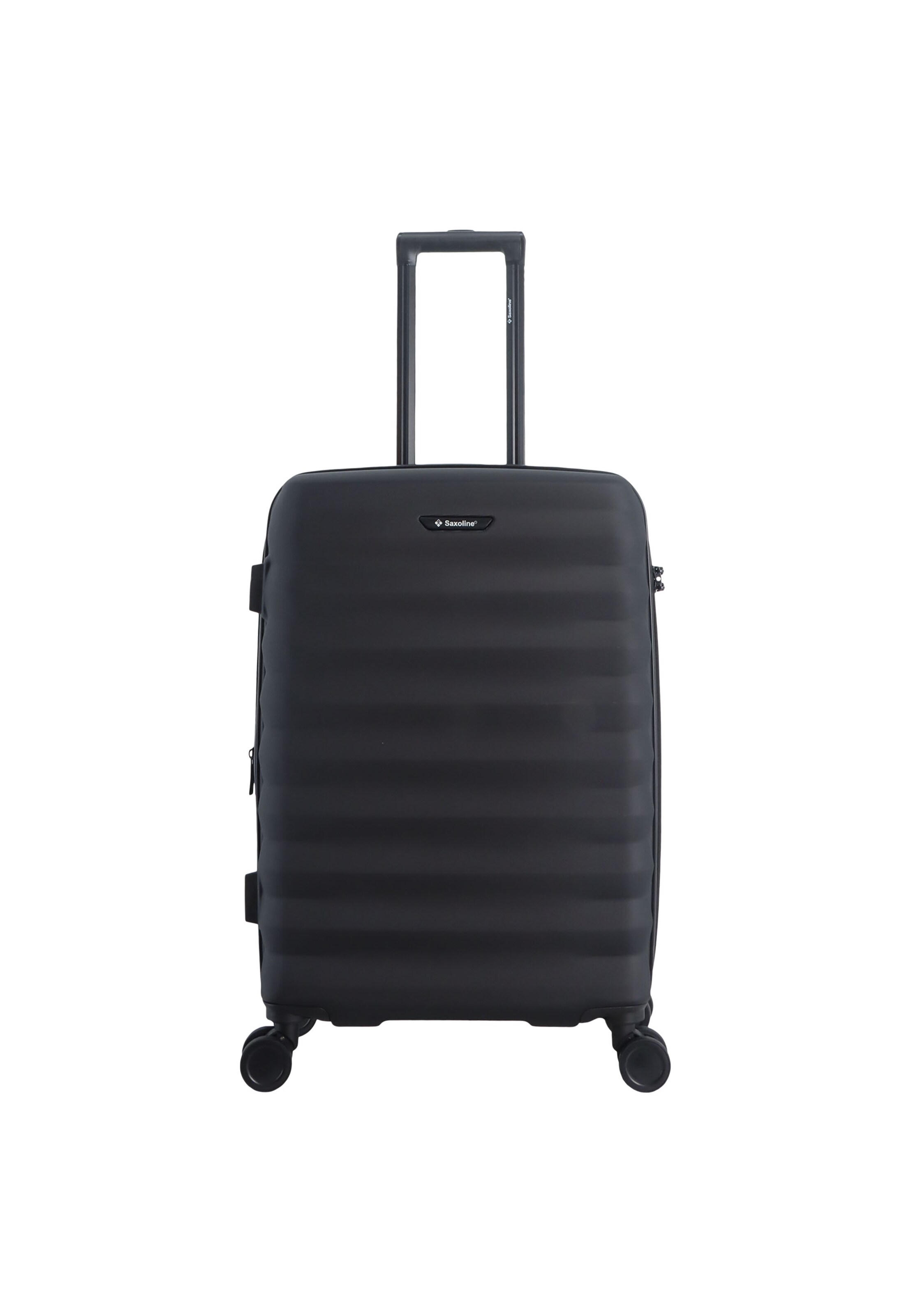 Saxoline Suitcase 'Flow' in Black: front