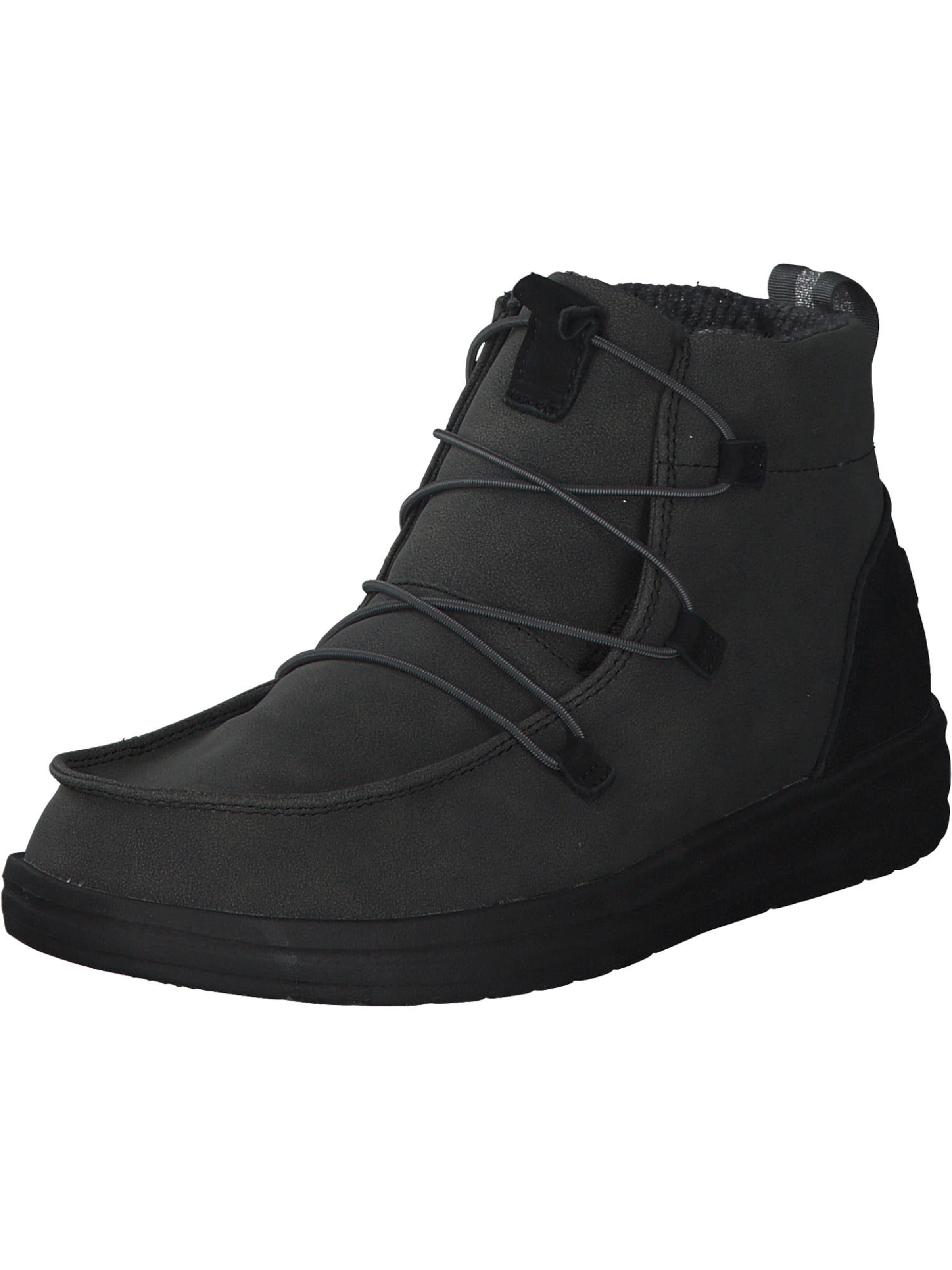 HEY DUDE Stiefelette '12189' in Schwarz: Vorderseite