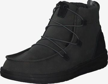 HEY DUDE Stiefelette '12189' in Schwarz: Vorderseite