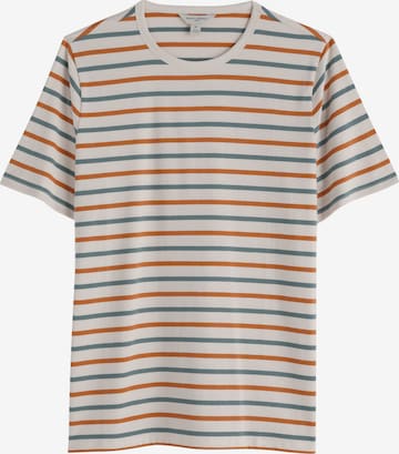 Maglietta 'Seven Sailor' di Seasalt Cornwall in bianco: frontale