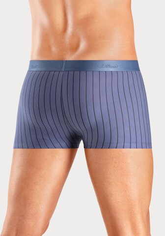 s.Oliver Boxershorts 'Hipster' in Blau