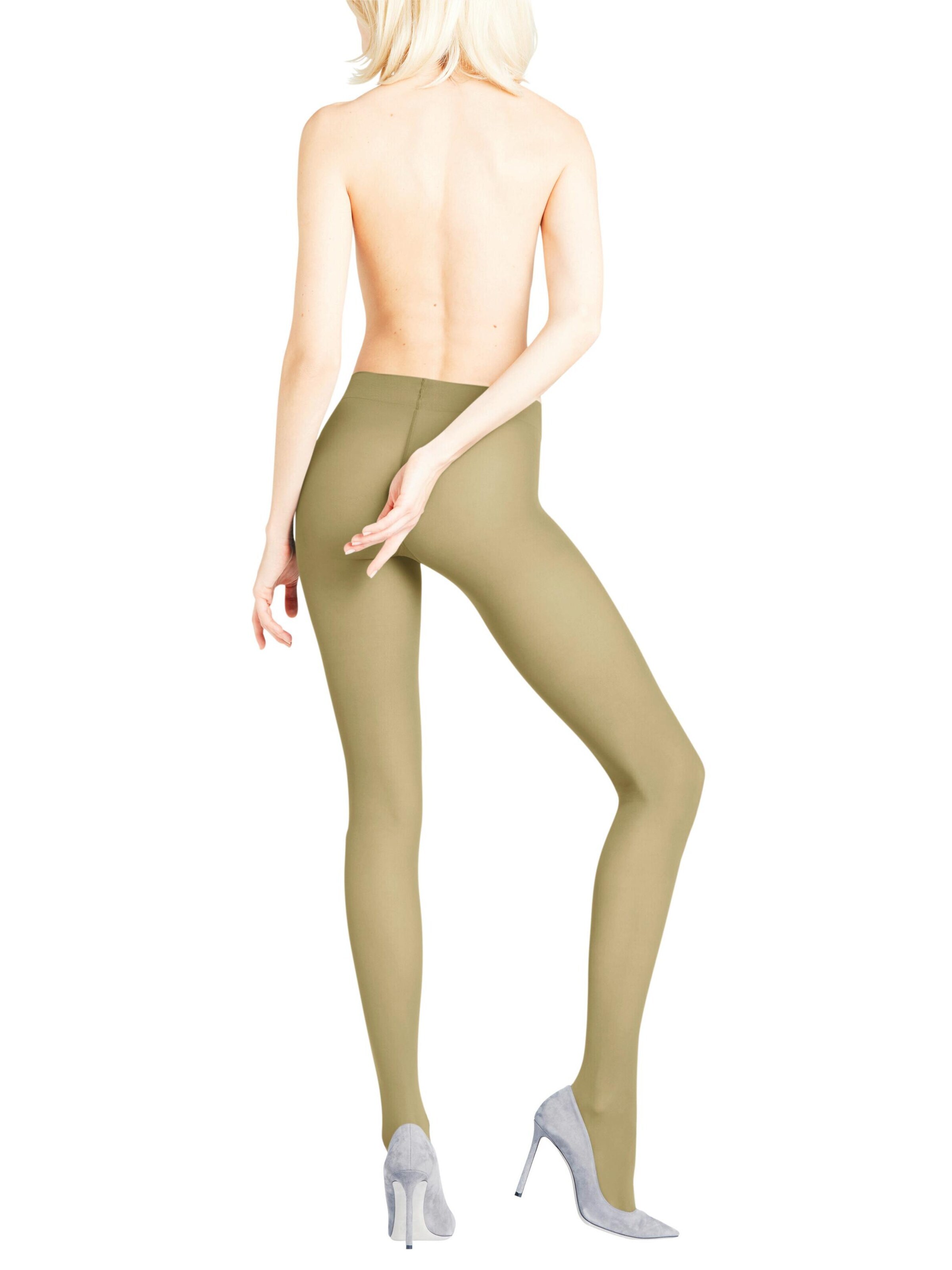 FALKE Tights 'Matt Deluxe' in Green