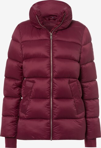 Cross Jeans Winter Jacket in Red: front