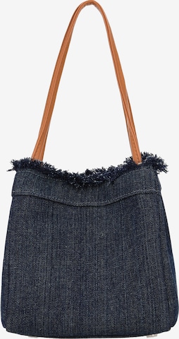 Usha - Shopper em azul: frente