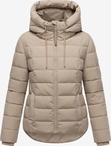 Veste d’hiver 'Tayenaa 16' MARIKOO en beige : devant