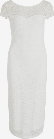 VILA Večerné šaty 'Kalila' - biela: predná strana