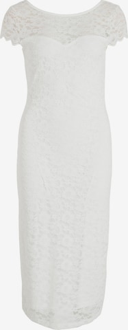 VILA Večerné šaty 'Kalila' - biela: predná strana
