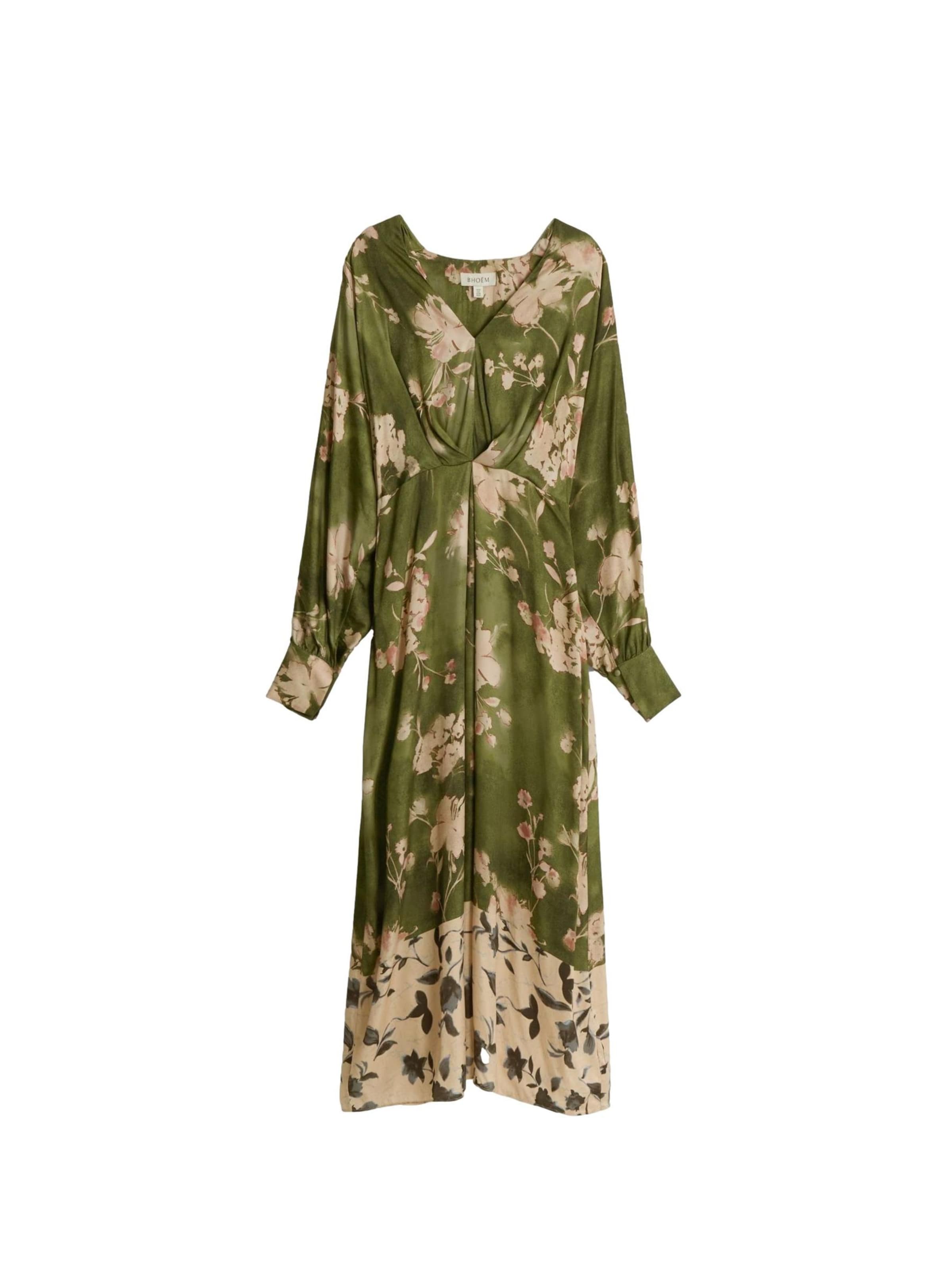 Robe Bhoem en vert : devant