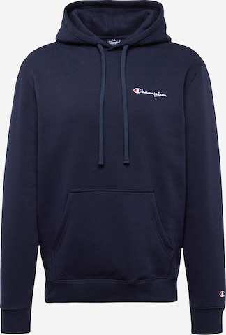 Champion Authentic Athletic Apparel Mikina – modrá: přední strana