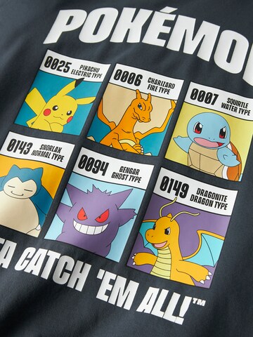 Bluză de molton 'NKMSTUS POKEMON' de la NAME IT pe albastru