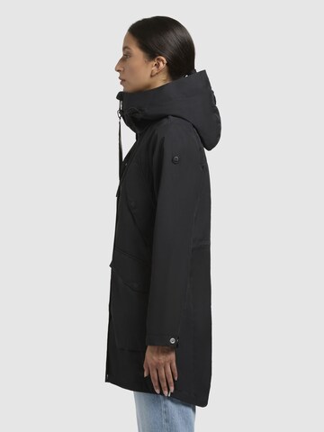 Cappotto di mezza stagione 'Venga' di khujo in nero
