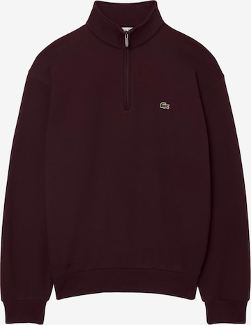 LACOSTE Sweatshirt in Braun: Vorderseite