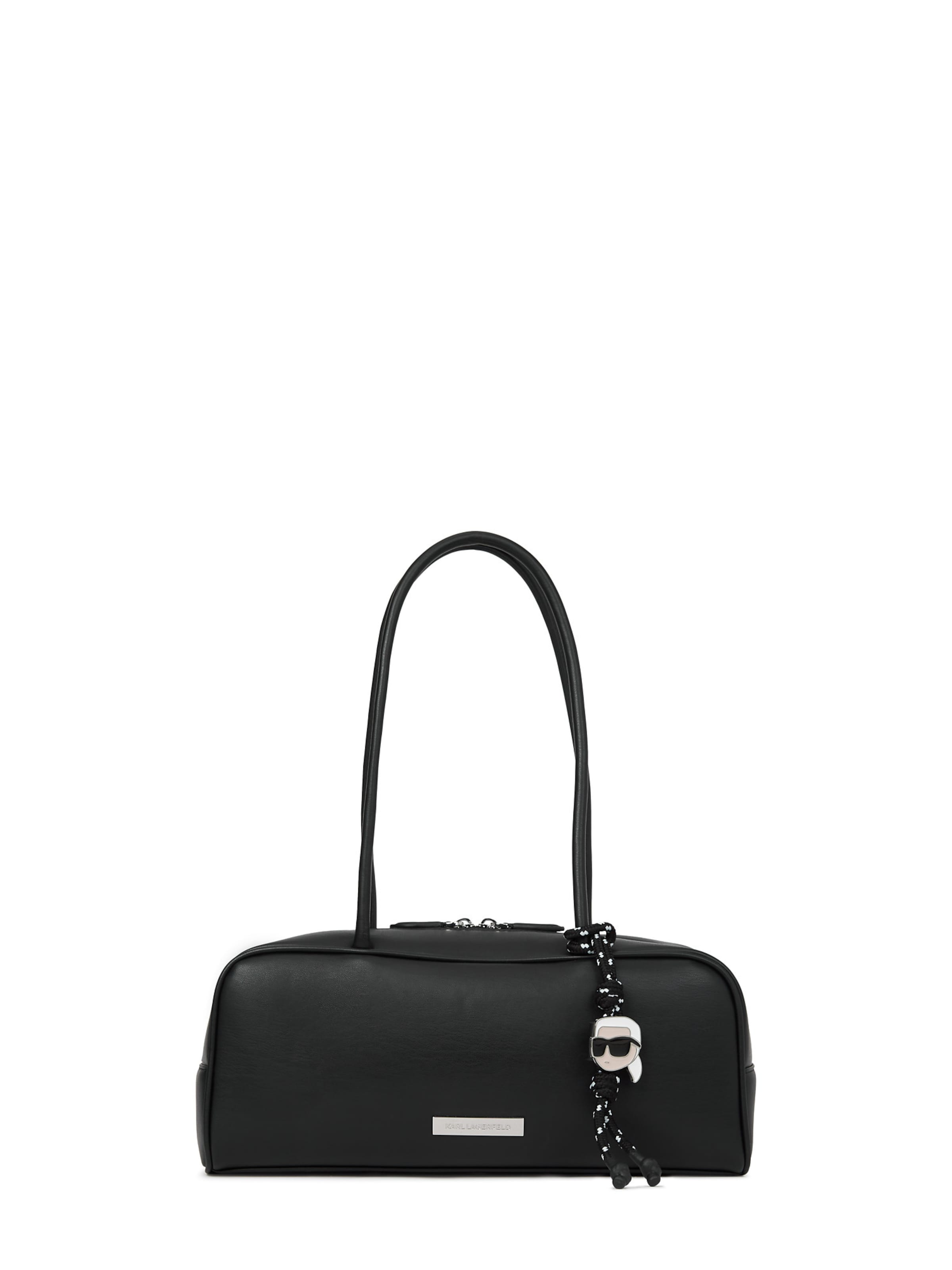 Karl Lagerfeld Sac bandoulière 'Ikon' en noir / blanc, Vue avec produit