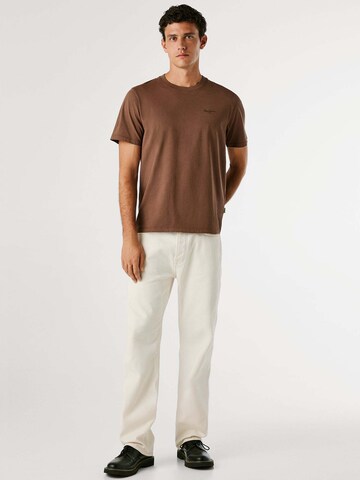 Pepe Jeans Shirt 'JACKO' in Bruin