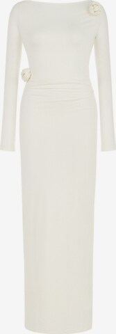 NOCTURNE Dress in White: front