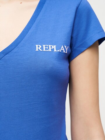 T-shirt REPLAY en bleu