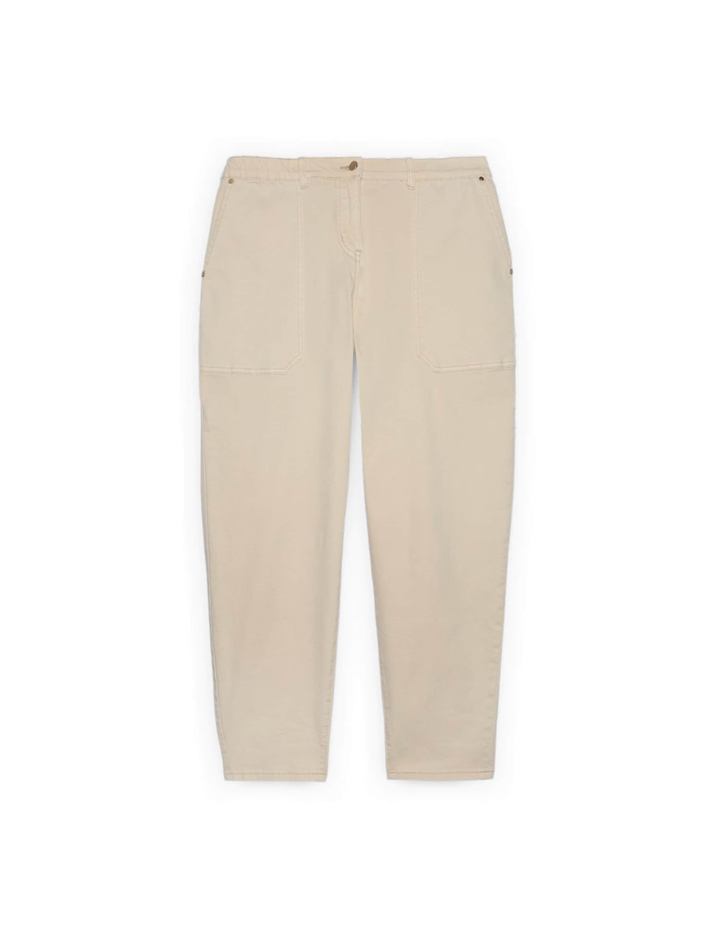 Fiorella Rubino - regular Pantalón en beige: frente