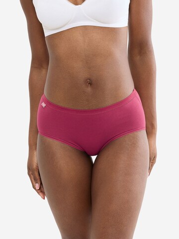 SLOGGI Panty ' Originals Basic ' in Brown: front