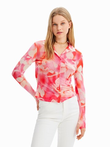 Desigual Bluse 'Spraite' in Orange: Vorderseite