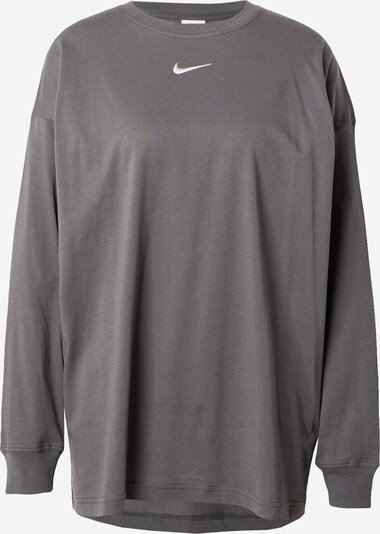 Nike Sportswear T-shirt i grå / vit, Produktvy