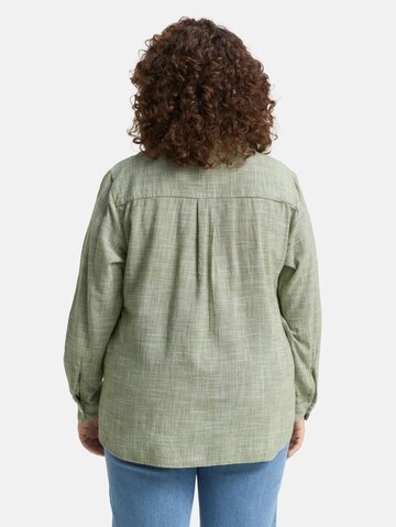 Tom Tailor Women + Blouse in Green