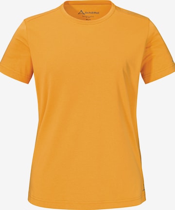 T-shirt fonctionnel ' T Shirt Buchberg L ' Schöffel en orange : devant