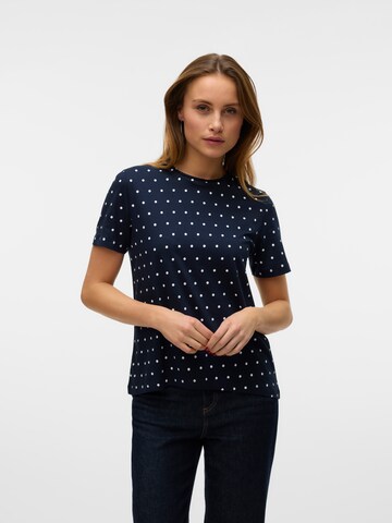 VERO MODA Majica 'VMKAIA' | modra barva: sprednja stran