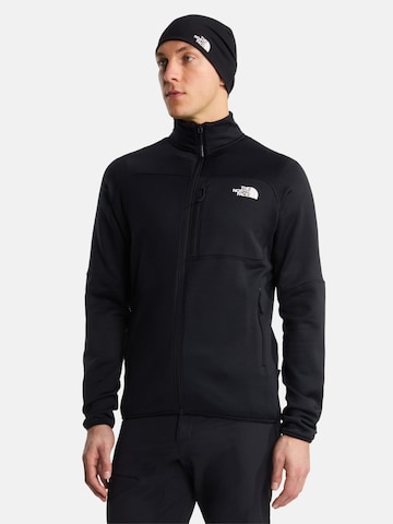 Bluză cu fermoar sport 'Meteora' de la THE NORTH FACE pe negru: față