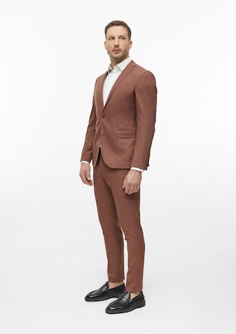 Coupe slim Veste de costume 'S.OPURE' s.Oliver en rouge
