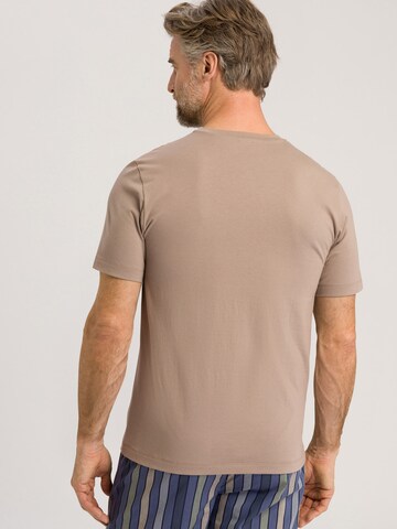 Hanro T-Shirt ' Living Shirts ' in Beige