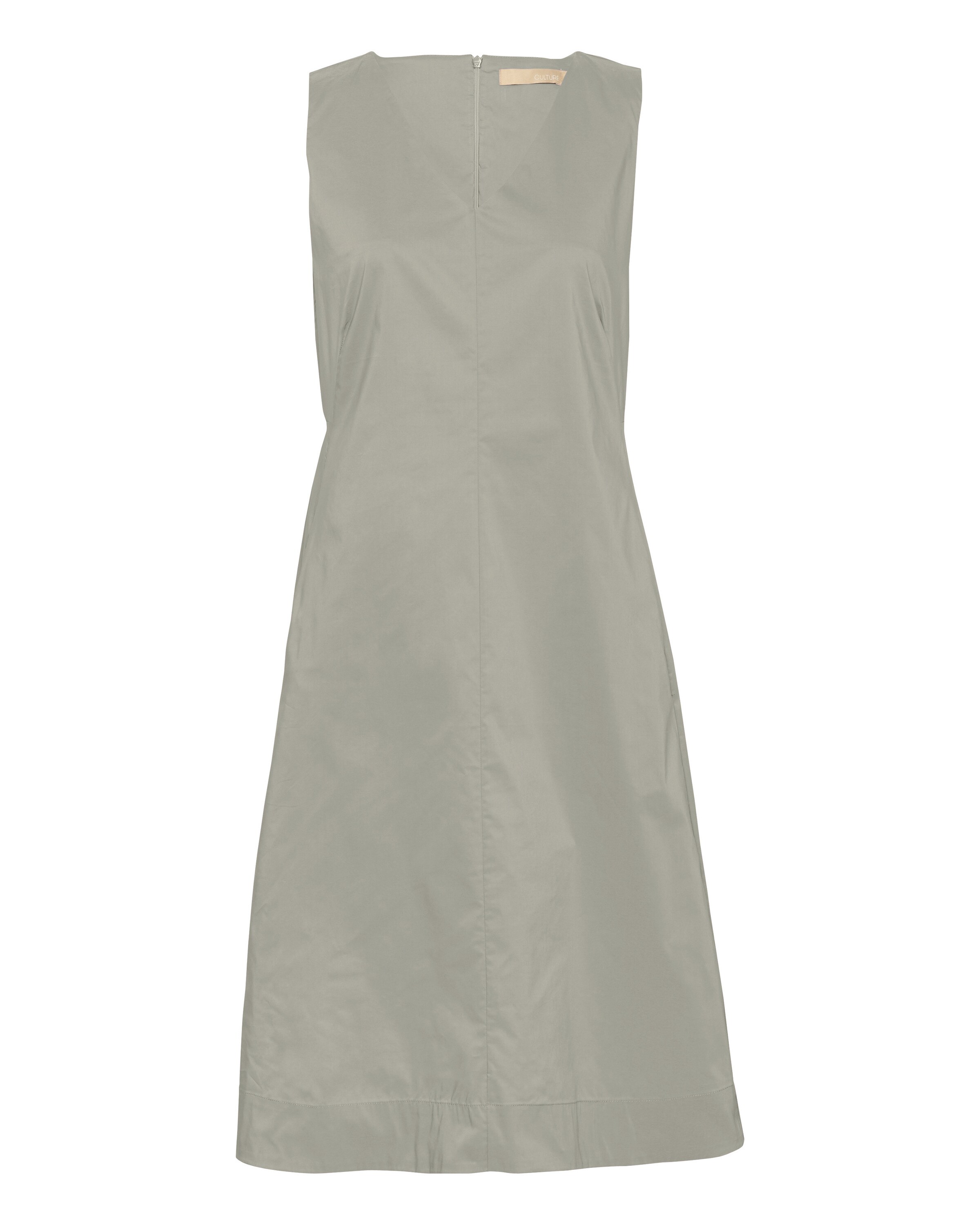 CULTURE Jurk 'Novi Antoinett ' in Groen: voorkant
