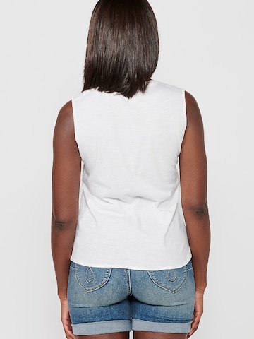 KOROSHI - Blusa en blanco