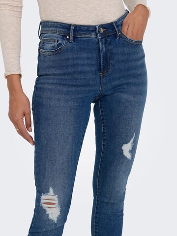 ONLY Skinny Jeans 'Wauw' in Blau