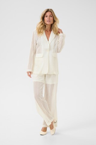 Cream regular Bukser 'CRRubby ' i hvid