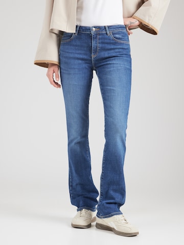 WRANGLER - Bootcut Vaquero en azul: frente