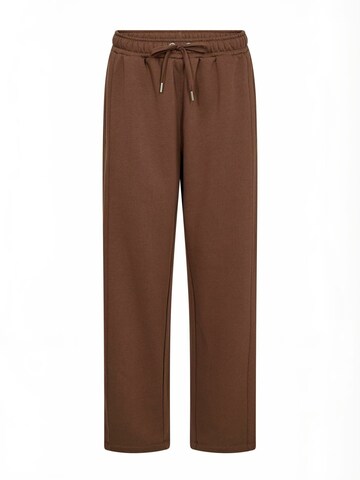 Levete Room Broek ' LR-NUKA ' in Bruin: voorkant